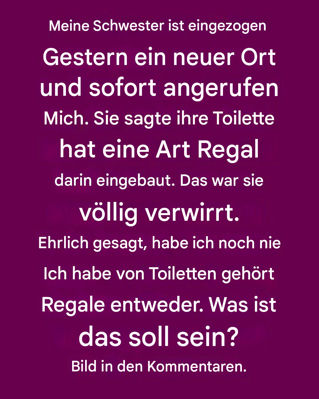 Was es ist und warum es in manchen Toiletten ein seltsames Regal gibt