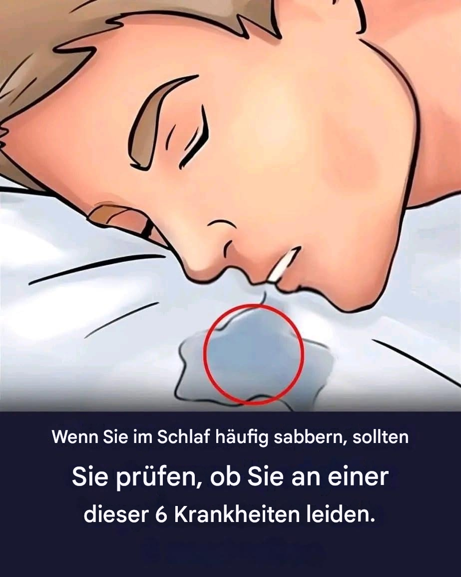 Wenn du im Schlaf oft sabberst, beachte diese 6 Gründe 👇👇💬