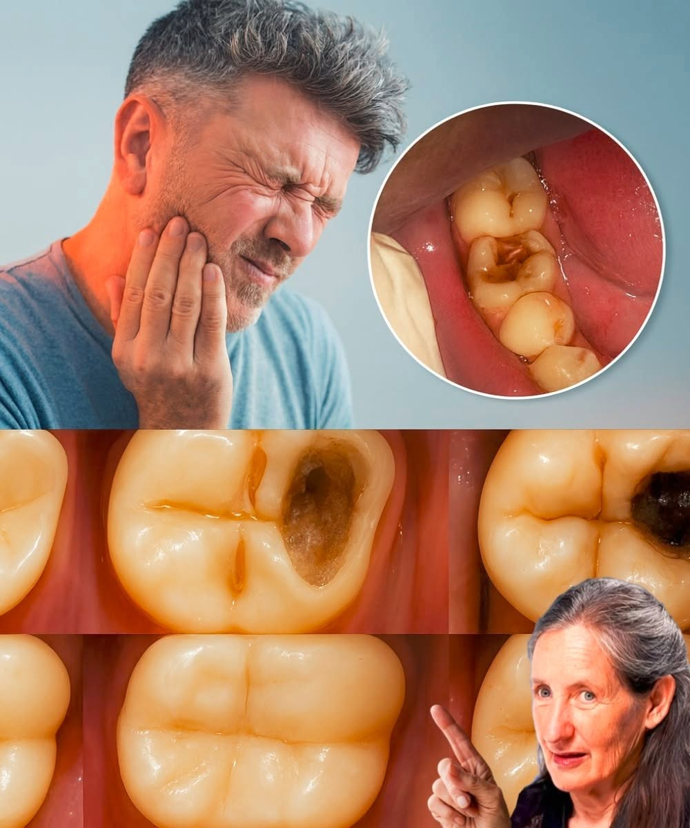 🦷Mit diesen Tipps vermeiden Sie einen Zahnarztbesuch. 🦷Wie Sie Karies auf natürliche Weise behandeln – Das vollständige Rezept finden Sie im ersten Kommentar.