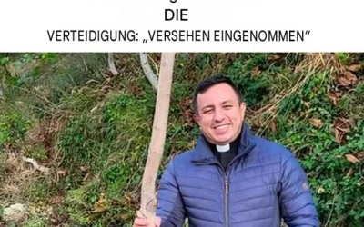 Ein Verkehrsunfall ist Gegenstand eines Gerichtsverfahrens geworden. Pfarrer Daniel Cardenas war in einen Unfall verwickelt, bei dem er gegen eine Leitplanke prallte.