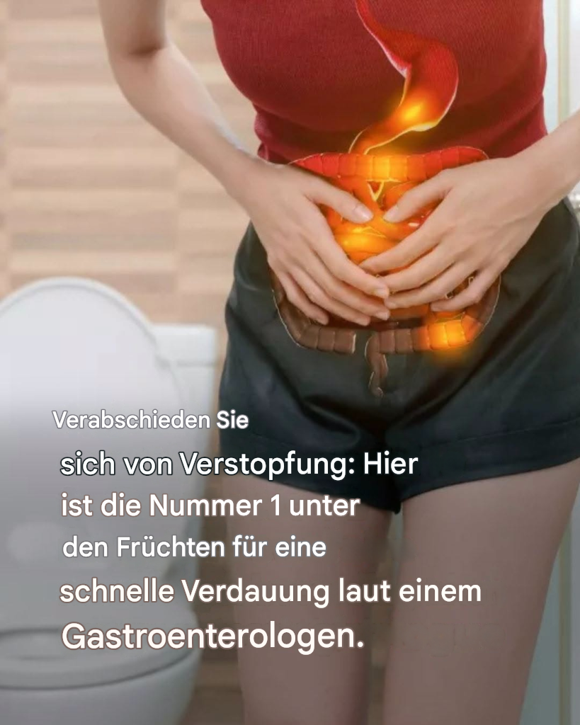 Dieses natürliche und wirksame Mittel zur Linderung von Verstopfung