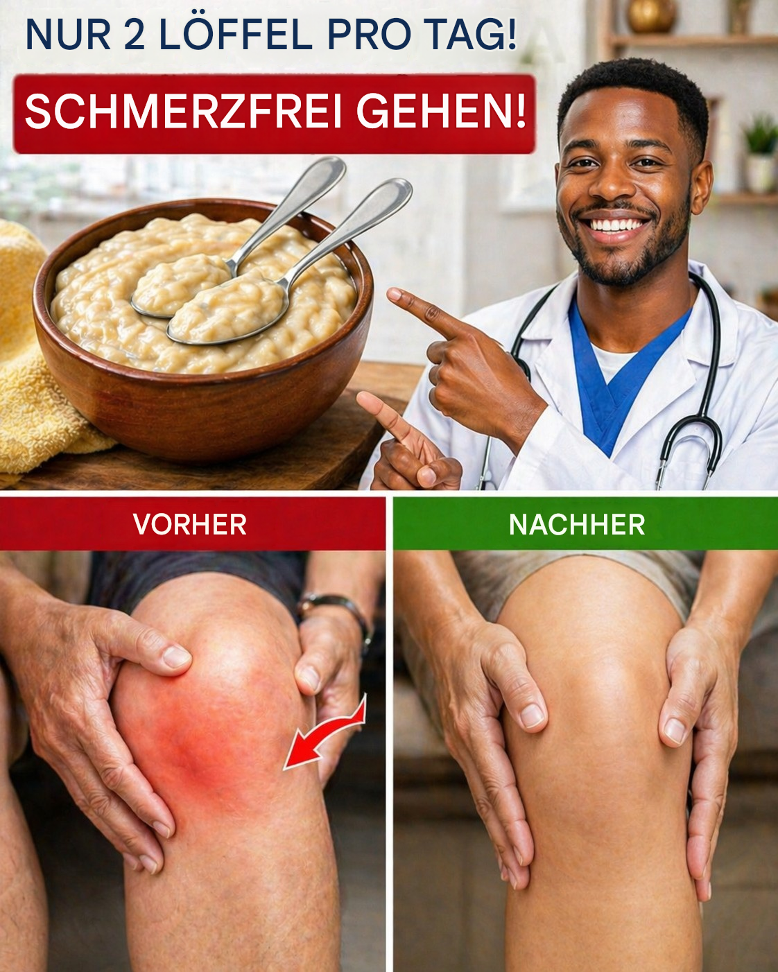 Wollen Sie sich wieder so fit fühlen wie mit 40? Essen Sie jeden Morgen 2 Esslöffel davon.