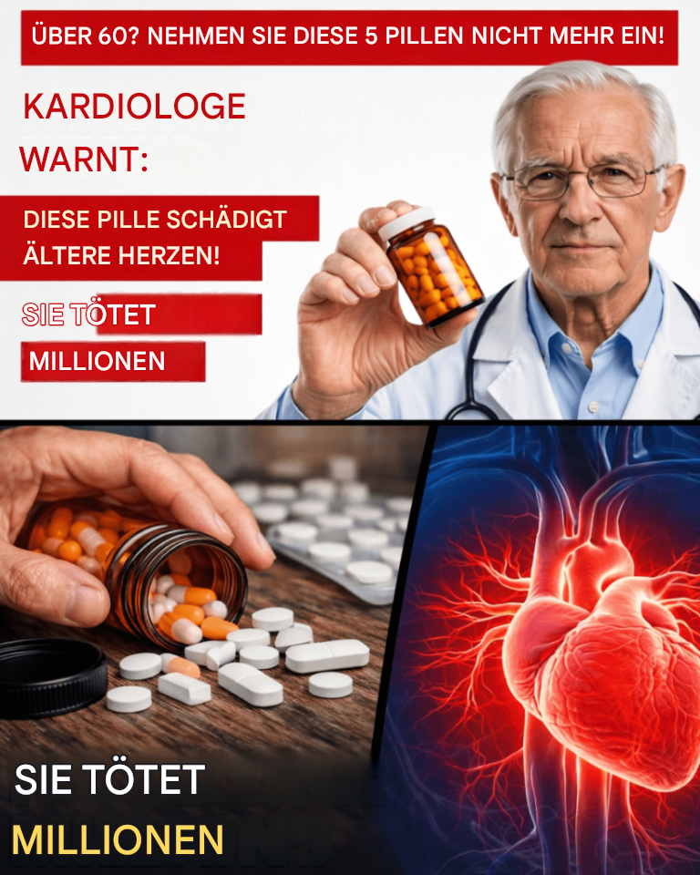 Kardiologe warnt: Diese Pille könnte das Herz älterer Erwachsener schädigen – Was Sie wissen müssen