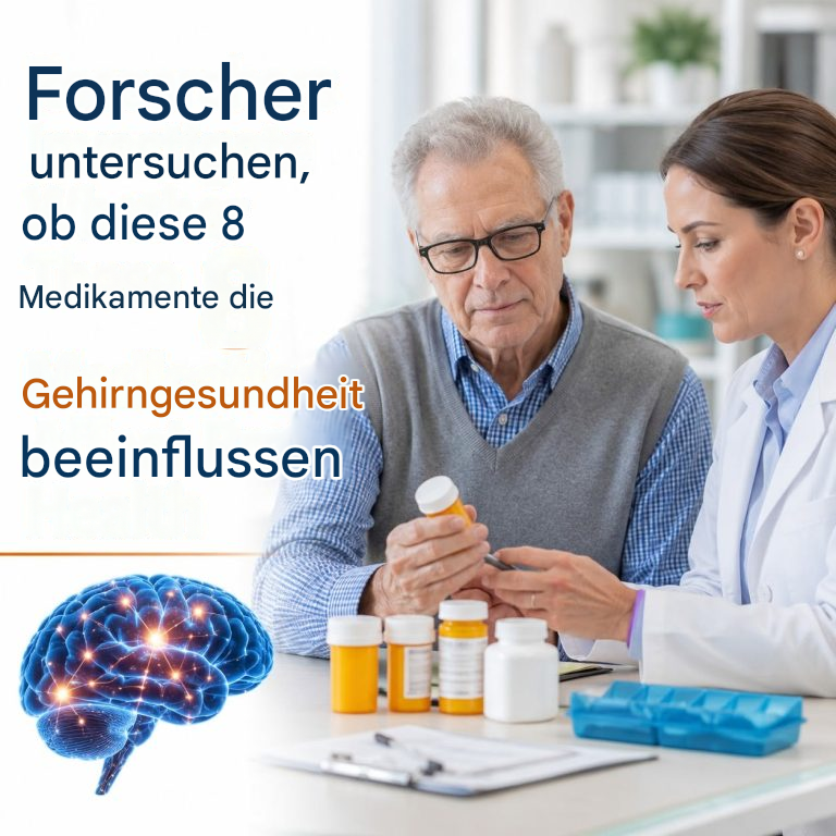 Forscher untersuchen, ob diese 8 Medikamente die Gehirngesundheit beeinflussen