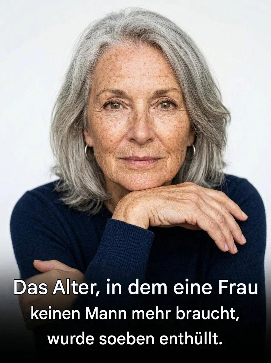 Das Alter, in dem eine Frau keinen Mann mehr braucht, wurde soeben enthüllt: Das bedeutet es wirklich.