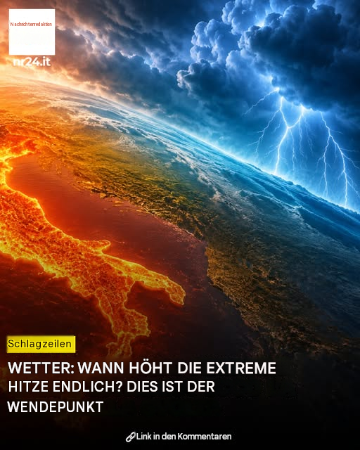 Wann endet diese extreme Hitze? HIER IST DAS DATUM des Wendepunkts…Weiter ⬇️