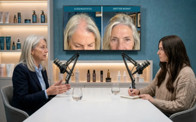 Ich konnte meine sichtbare Kopfhaut korrigieren, indem ich den “Cortisol-Schalter” entdeckte, der zu dickerem und dichteren Haarwachstum führt.