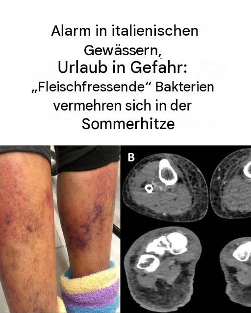 Offene Wunden und rohe Meeresfrüchte bergen Risiken, Experten raten jedoch zur Ruhe.