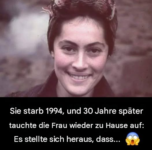 😱 Deutsch; Er starb 1994, 30 Jahre später taucht die Frau wieder auf und es stellt sich heraus, dass… Mehr…
