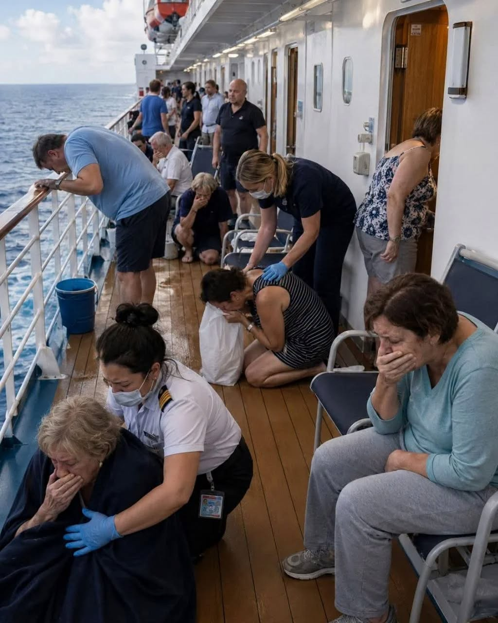 🔴Deutschland: Kreuzfahrt, über 100 Passagiere mit dem Virus infiziert: Sie sind alle… Mehr…