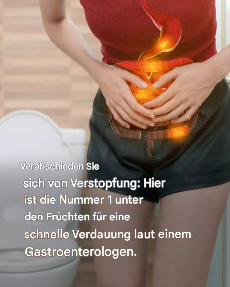 Dieses natürliche und wirksame Mittel zur Linderung von Verstopfung