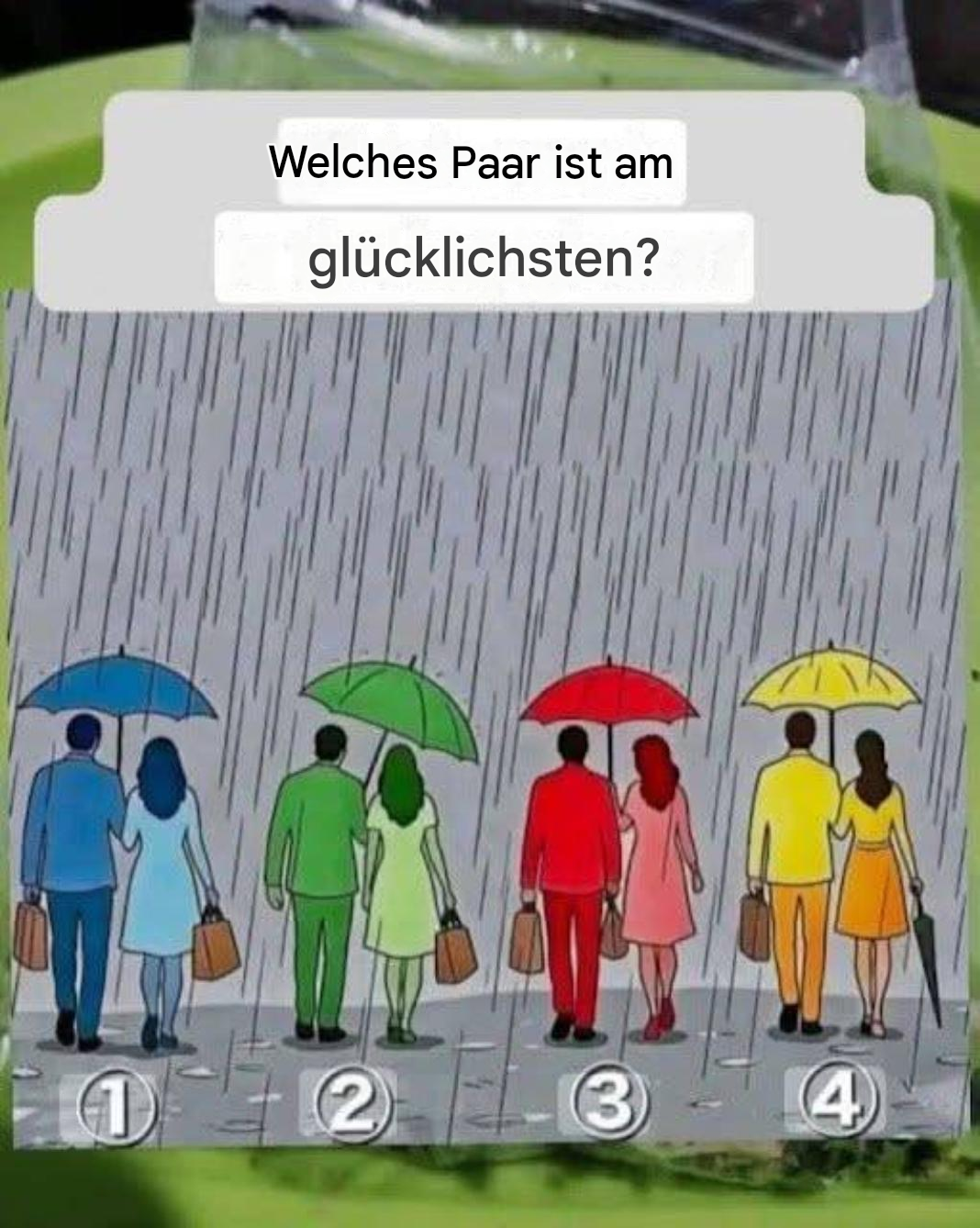 Welches Paar ist am glücklichsten?