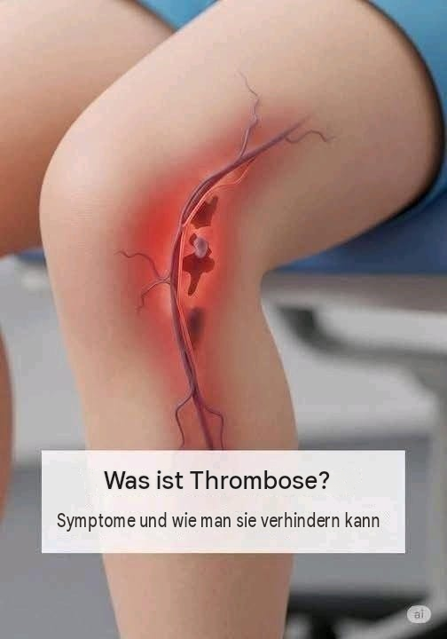 Symptome, die auf eine beginnende Thrombose hindeuten, in… mehr anzeigen