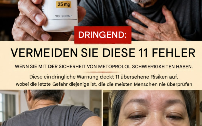 Dringend: Vermeiden Sie diese 11 Fehler, wenn Sie Probleme mit der Metoprolol-Sicherheit haben!