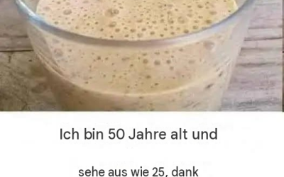 Ich bin 50 und habe den Körper einer 25-Jährigen – dank dieses Smoothies, den ich jeden Morgen trinke.