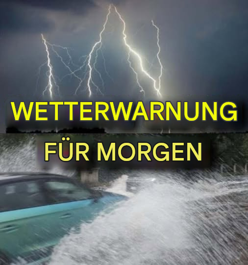 Eilmeldung: Der Zivilschutz hat eine Wetterwarnung für morgen herausgegeben. Hier erfahren Sie mehr ⚠️⬇️