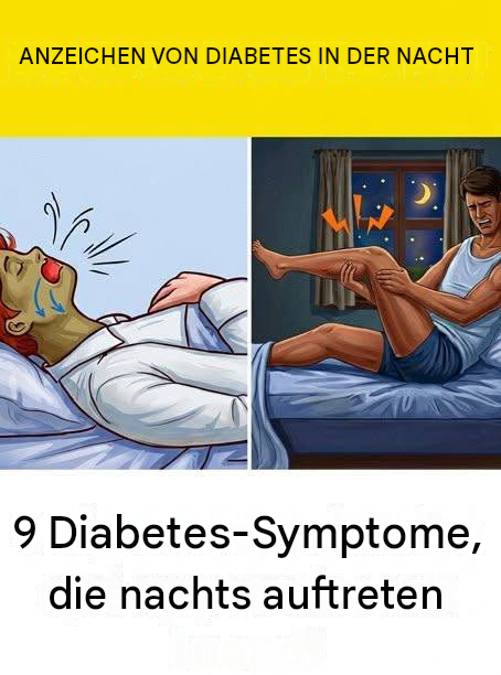9 Diabetes-Symptome, die nachts auftreten