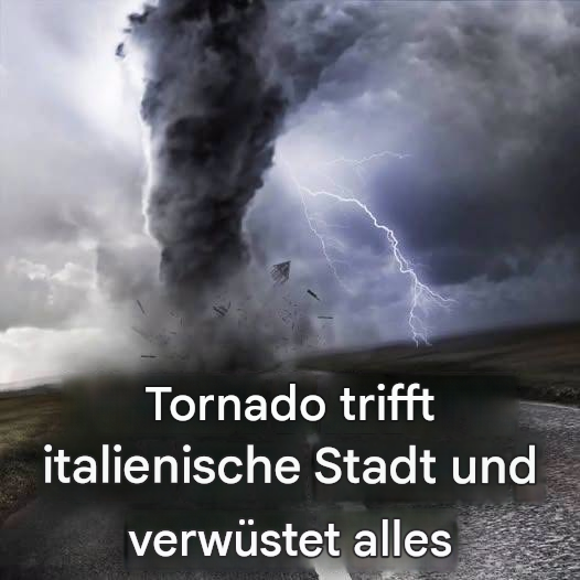 😱 Italien, Tornado verwüstet alles: Hier sind die beeindruckenden Bilder…Mehr…