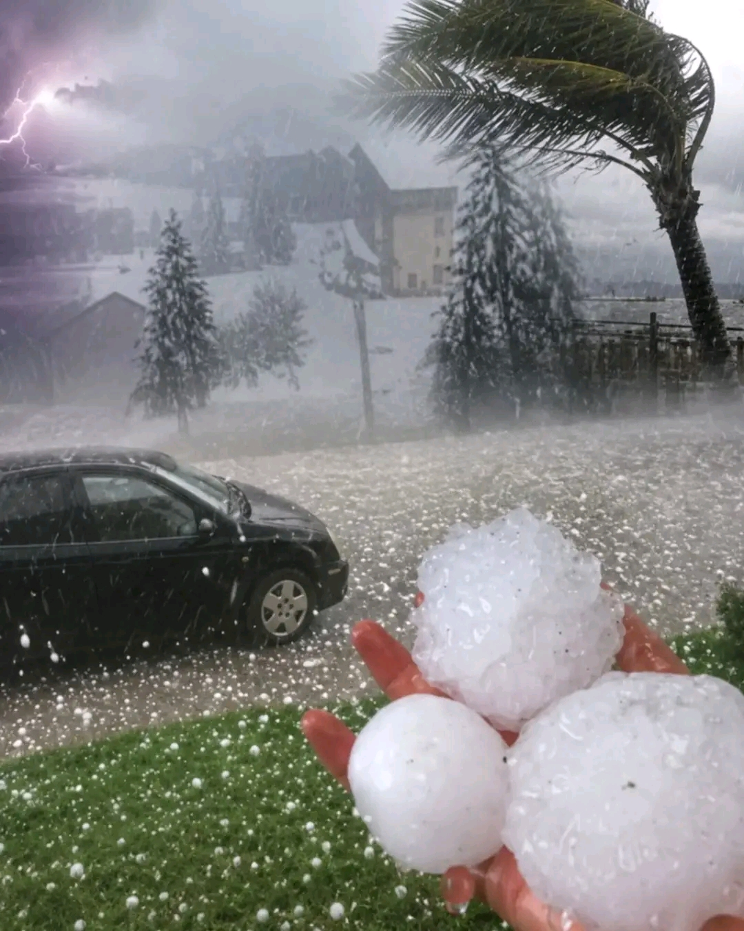 🔴 Italien, heftiger Hagelsturm: Das Unwetter zieht weiter…Mehr…