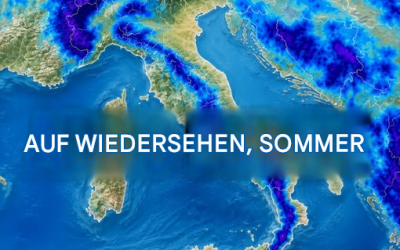 Sommer ade, Gewitter ziehen auf: In diesen Regionen gelten Wetterwarnungen…mehr…
