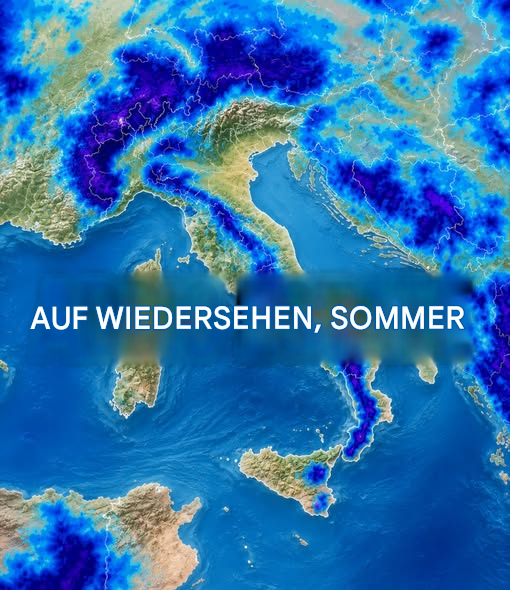 Sommer ade, Gewitter ziehen auf: In diesen Regionen gelten Wetterwarnungen…mehr…