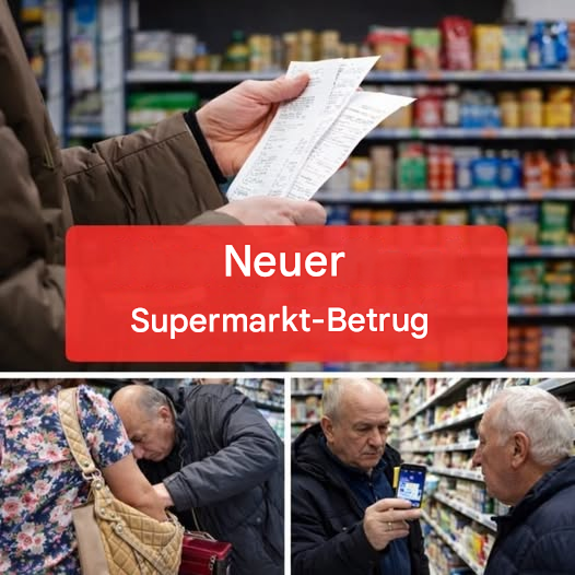 🔴 WARNUNG, neue Betrugsmasche in Supermärkten: Ein Mann hält Sie an und bittet Sie, … Mehr …