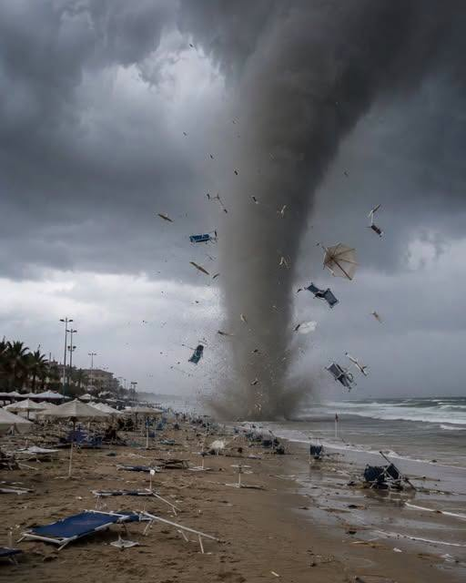 🛑 Tornado trifft italienische Strände: Es gibt m…Mehr….
