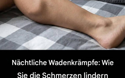 Schlaflose Nächte, geplagt von Muskelkrämpfen: Die verborgenen Ursachen entschlüsseln und schnelle Lösungen finden, um wieder einzuschlafen.