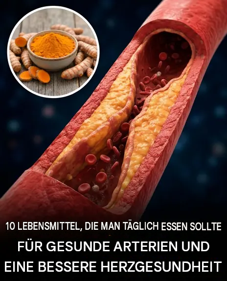 10 Lebensmittel, die auf natürliche Weise zur Pflege Ihrer Arterien beitragen.