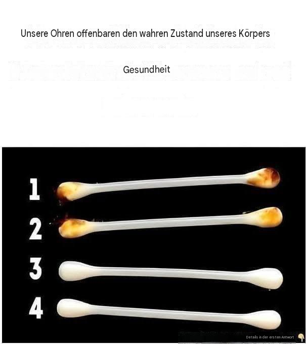 Unsere Ohren verraten den wahren Zustand unserer Gesundheit.