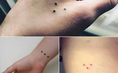 Wenn Sie jemanden mit einem Drei-Punkte-Tattoo sehen, rennen Sie so schnell Sie können.