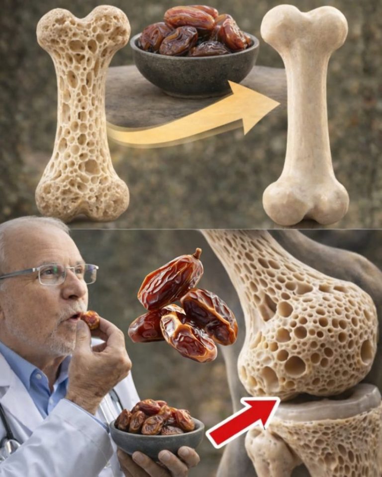 Beugen Sie Knochenschwund vor, bevor es zu spät ist! Datteln: ein natürlicher Verbündeter zur täglichen Stärkung Ihrer Knochen.