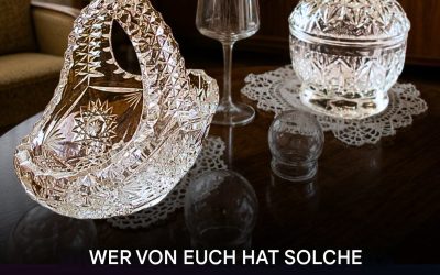 Wer von euch hat noch solche Kristalle zu Hause?