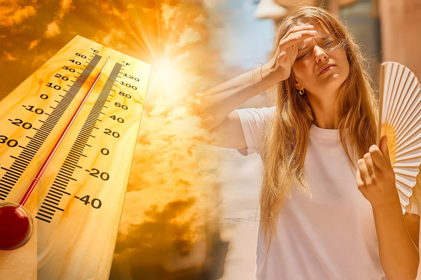 Wetter: Hier sind die Regionen und Gebiete, in denen es in den nächsten Tagen am heißesten sein wird: Höchstwerte von 45 °C