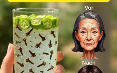 Anti-Aging-Getränk mit Nelken und Okra: für faltenfreie, pigmentlose Haut.