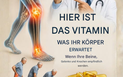 Das essentielle Vitamin zur Linderung von Bein- und Knochenschmerzen