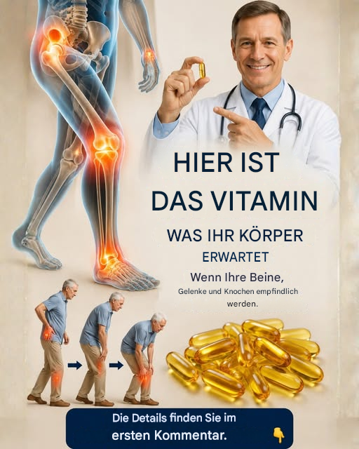 Das essentielle Vitamin zur Linderung von Bein- und Knochenschmerzen