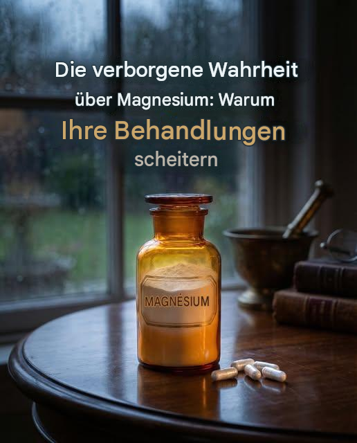 Magnesium: Misserfolg oder was man Ihnen verschweigt, damit es funktioniert!