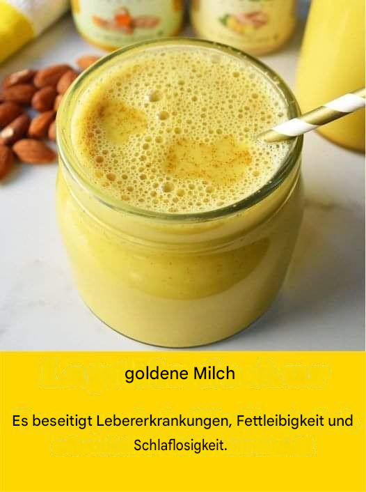 Sie wird GOLDENE MILCH genannt: Sie lindert Übergewicht, Schlaflosigkeit und Lebererkrankungen.