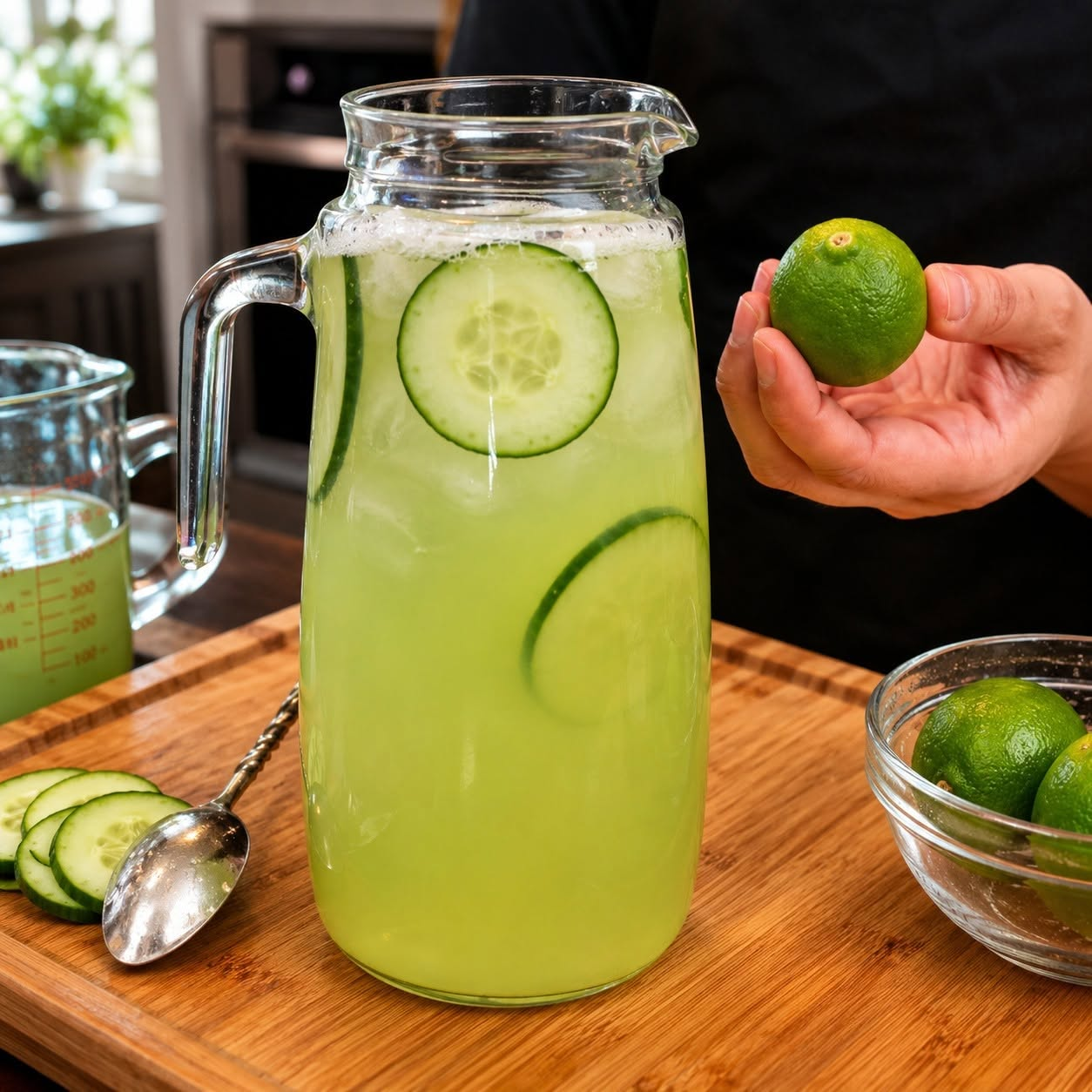 Das schnellste Detox-Getränk, das dem Körper hilft, überschüssige Flüssigkeit loszuwerden: ein Gurkenlimonadenrezept von einer Ernährungswissenschaftlerin – die ganze Familie liebt es!