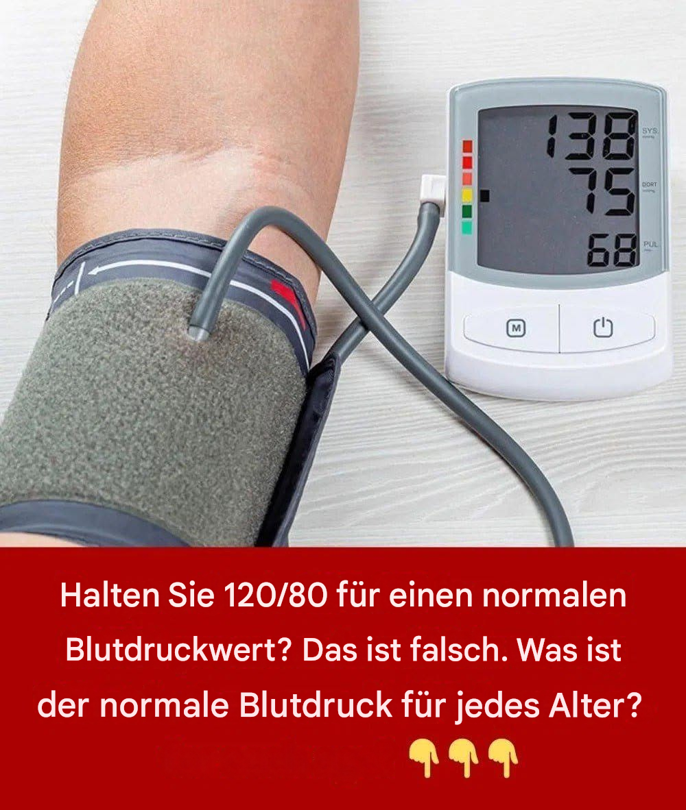 Welcher Blutdruck ist in welchem ​​Alter normal?