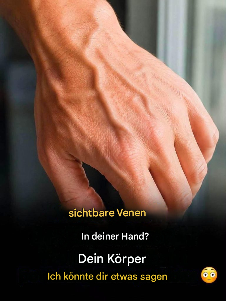 Sichtbare Venen: Häufige Ursachen, Gesundheitsrisiken und wann man sich Sorgen machen sollte
