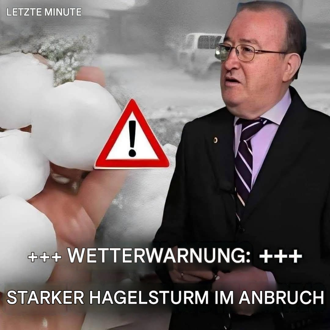 ❌⚠️ Hagel ist im Anmarsch, auch große Hagelkörner sind zu erwarten: Hier sind die betroffenen Gebiete…Mehr…