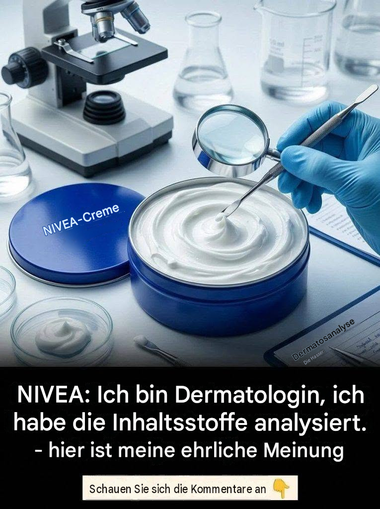 NIVEA Creme von einem Dermatologen analysiert: Die ehrliche Wahrheit über die blaue Dose