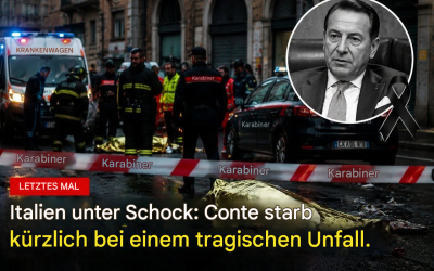 Italien steht unter Schock: Conte starb kürzlich bei einem tragischen Unfall…Mehr…