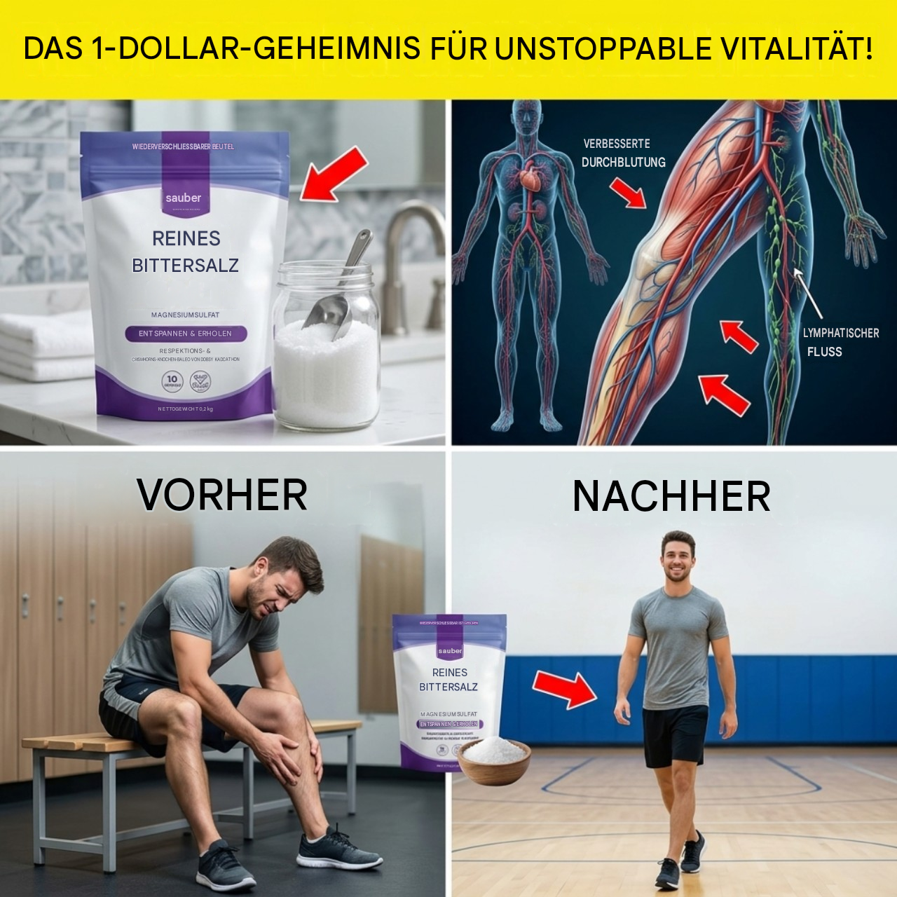 Senioren, verwenden Sie Backpulver auf diese Weise und sehen Sie, wie 13 Gesundheitsprobleme verschwinden!