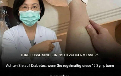 10 mögliche Diabetes-Symptome, die sich an den Füßen zeigen