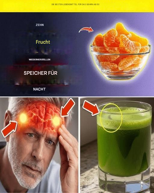 Senioren: Die 3 besten Früchte zur Regeneration von Gehirnzellen und Gedächtnis im Schlaf