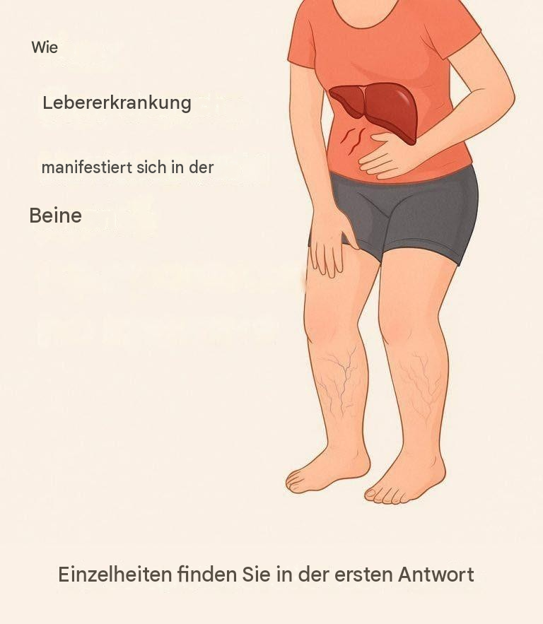 Ihre Beine schreien um Hilfe: 5 Warnzeichen Ihrer Leber