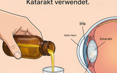 Das Haus verbessert das Sehvermögen und beugt Katarakten vor (Kommentar zu den Vorteilen).
